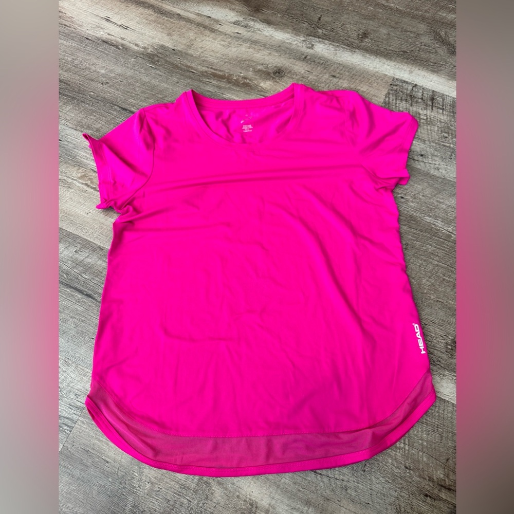 Head Women's Vibrant Pink Short Sleeve Tee